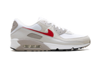 Air Max 90 "White College Grey Vast Grey University Red"