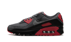 Air Max 90 "Smoke Grey Fire Red"
