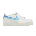 Nike Air Force 1 Low 82 Double Swoosh White Medium Blue (GS)