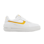 Nike Air Force 1 PLT.AF.ORM White Yellow Ochre (Women's)