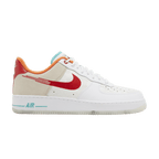Nike Air Force 1 Low '07 PRM Just Do It White Red Teal