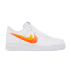 Nike Air Force 1 Low '07 Spray Paint Swoosh White Safety Orange