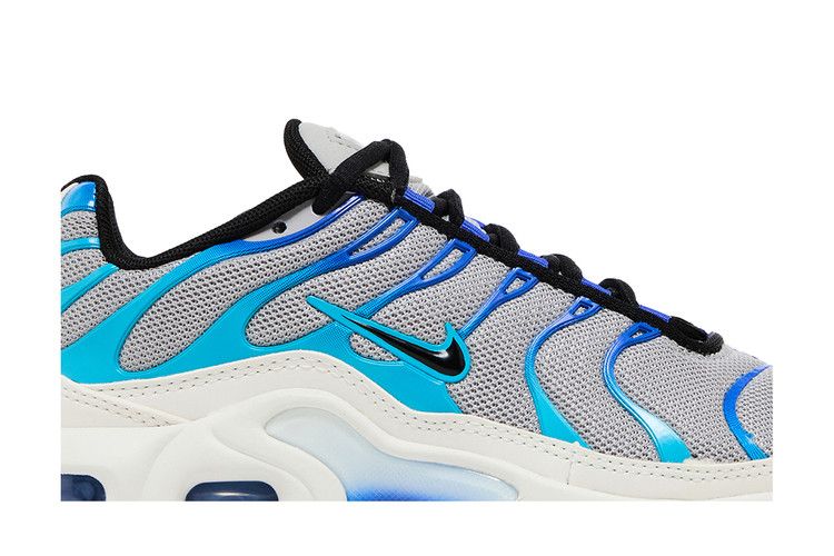 Nike Air Max Plus Light Smoke Grey Blue Lightning Racer Blue Black (GS)