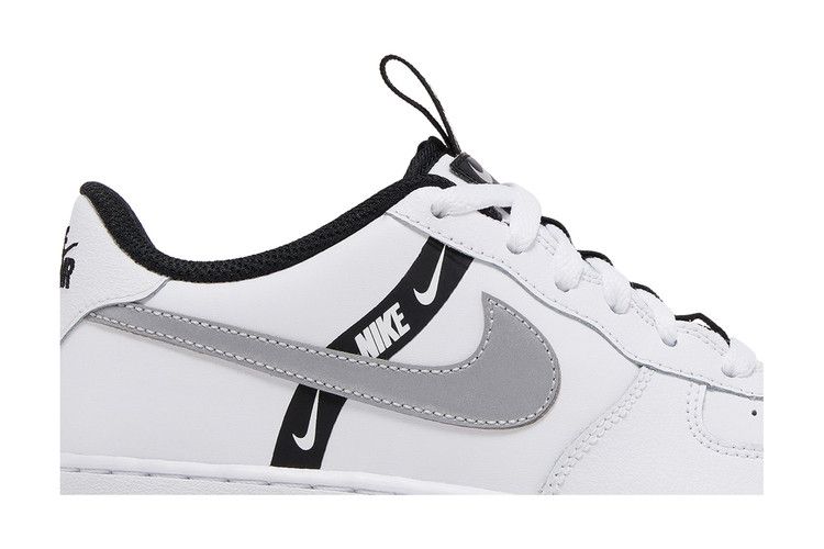 Nike Air Force 1 Low LV8 KSA White Reflect Silver (GS)