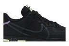Nike Air Force 1 React Black Violet Star Barely Volt