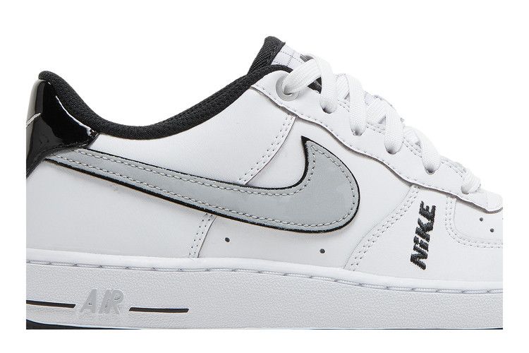Nike Air Force 1 Low LV8 White Wolf Grey Black (GS)