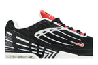 Nike Air Max Plus 3 Black White Track Red