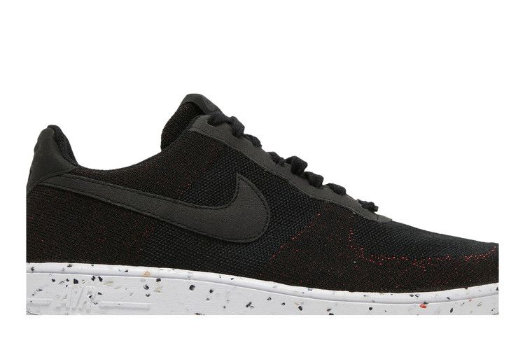 Nike Air Force 1 Low Crater Flyknit Black White