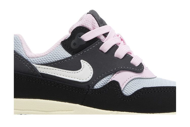 Nike Air Max 1 EasyOn Black Anthracite Pink Foam Summit White (TD)