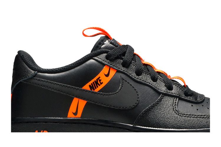 Nike Air Force 1 Low LV8 KSA Worldwide Pack Black Total Orange (GS)