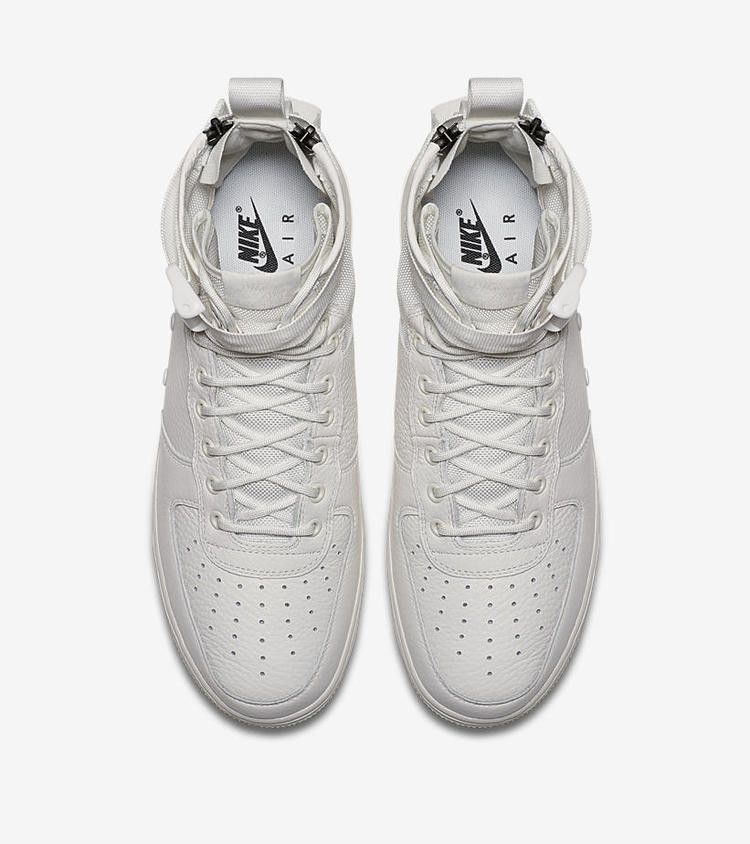 Nike SF Air Force 1 Mid Triple Ivory