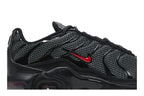 Nike Air Max Plus Black University Red Reflective Silver (GS)