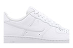 Nike Air Force 1 Low Triple White Tumbled Leather