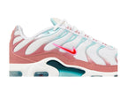 Nike Air Max Plus White Red Stardust Jade Ice Siren Red (GS)