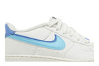 Nike Air Force 1 Low 82 Double Swoosh White Medium Blue (GS)