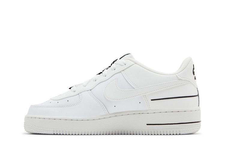 Nike Air Force 1 LV8 3 White Black (GS)