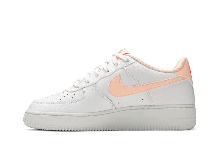 Nike Air Force 1 Low White Hyper Crimson (GS)