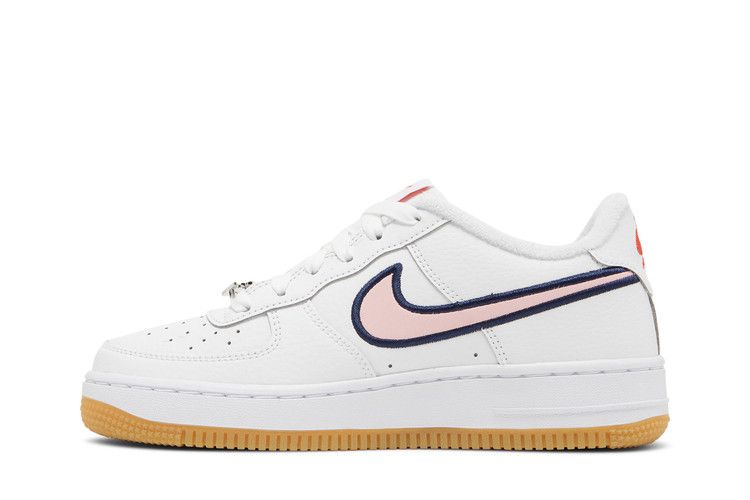 Nike Air Force 1 Low LV8 Just Do It White Pink Glaze (GS)