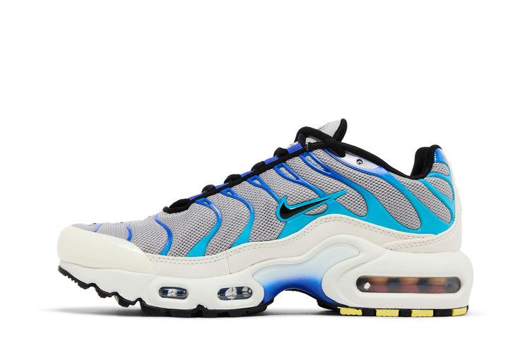 Nike Air Max Plus Light Smoke Grey Blue Lightning Racer Blue Black (GS)
