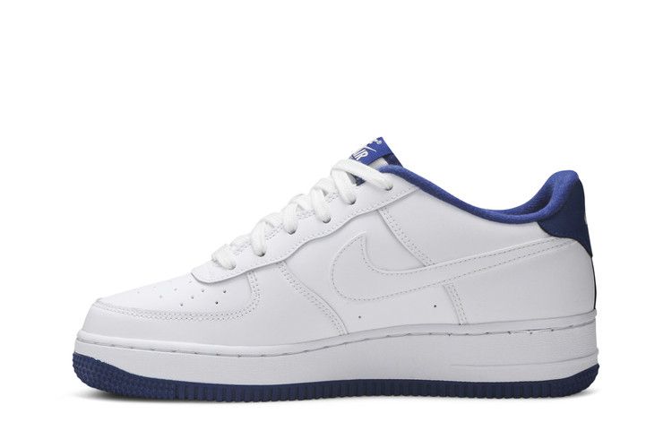 Nike Air Force 1 Low White Deep Royal Blue (GS)