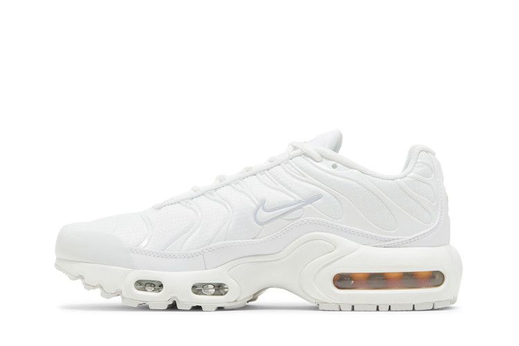 Nike Air Max Plus White Metallic Silver (GS)