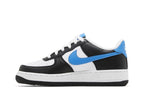 Nike Air Force 1 Low White Black Light Photo Blue (GS)