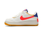 Nike Air Force 1 Low Shadow White Flash Crimson Astronomy Blue (Women's)