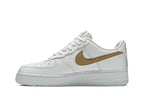 Nike Air Force 1 Low Pony Hair Snakeskin Club Gold