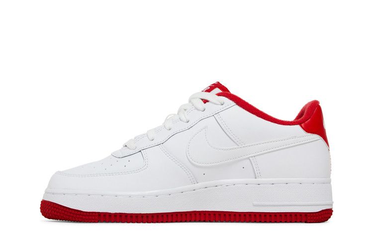 Nike Air Force 1 White University Red (GS)