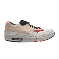 Nike Air Max 1 NL Premium Elephant Print Neutral Grey Varsity Red (2005)