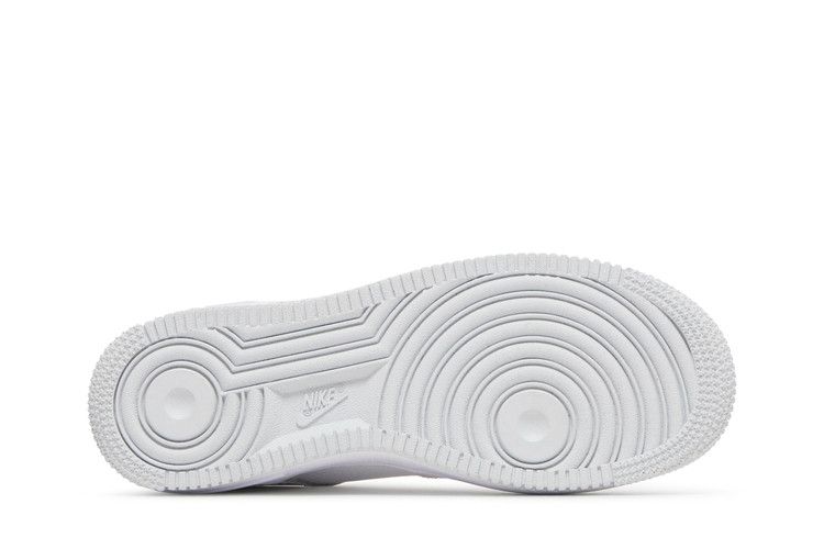 Nike Air Force 1 Low Multi-Swoosh White Particle Grey Photon Dust Bright Crimson (GS)