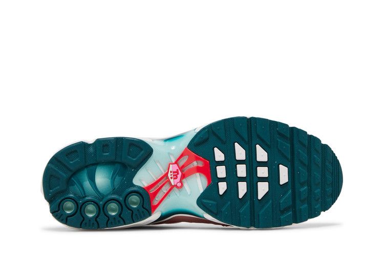 Nike Air Max Plus White Red Stardust Jade Ice Siren Red (GS)