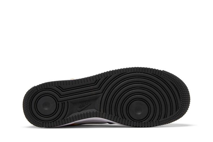 Nike Air Force 1 Low Black Gold Jersey Mesh (GS)