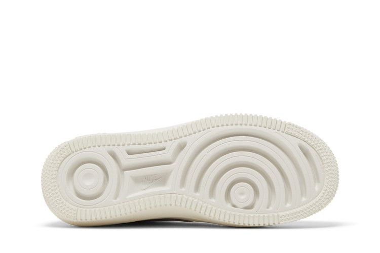Nike Air Force 1 PLT.AF.ORM Summit White Metalic Silver (Women's)