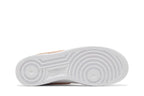 Nike Air Force 1 Low Oversized Swoosh White Orange Peel