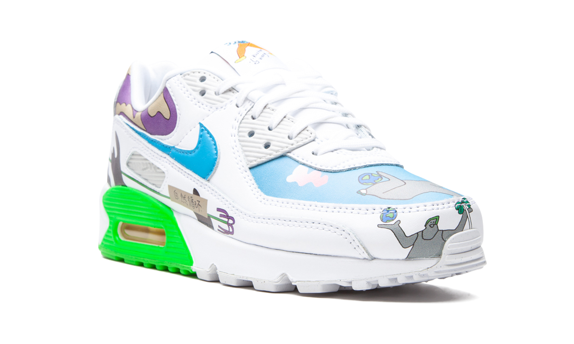 Flyleather Air Max 90 QS "Ruohan Wang"