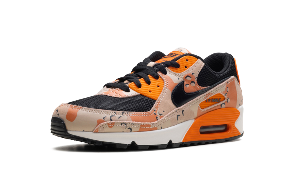 Air Max 90 Premium "Bio Beige / Safety Orange / Phantom / Black"