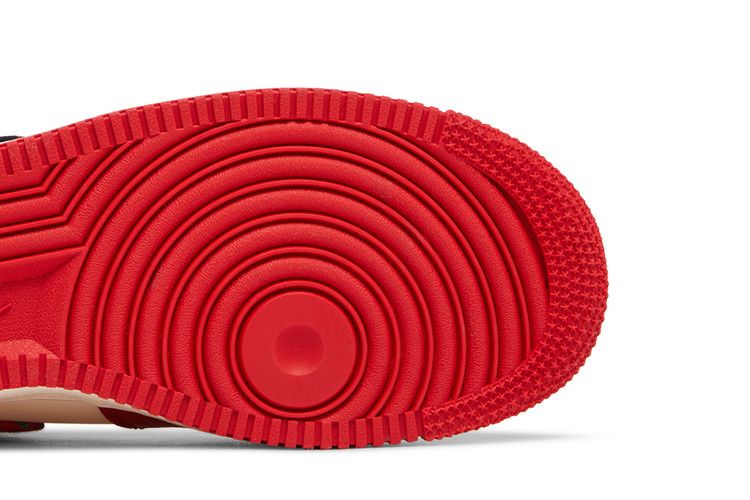Nike Air Force 1 Mid '07 LX Plaid Cream Red