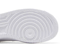 Nike Air Force 1 Low White Red Cut-Out Swoosh (GS)
