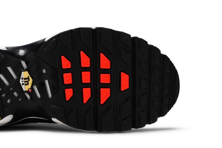 Nike Air Max Plus Black Green Strike Flash Crimson White (GS)
