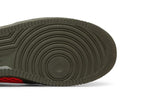 Nike SF Air Force 1 Mid Cargo Khaki Total Crimson