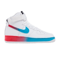 Nike Air Force 1 High Gradient White Blue Fury Ember Glow