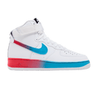 Nike Air Force 1 High Gradient White Blue Fury Ember Glow