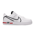 Nike Air Force 1 React White Black Red