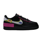 Nike Air Force 1 Low Shadow Removable Patches Black Pink (Women's)