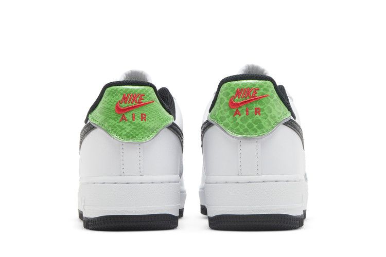 Nike Air Force 1 Low '07 Just Do It Snakeskin White Black (Women's)