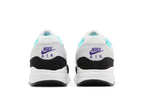 Nike Air Max 1 White Pure Platinum Court Purple Hyper Jade (GS)