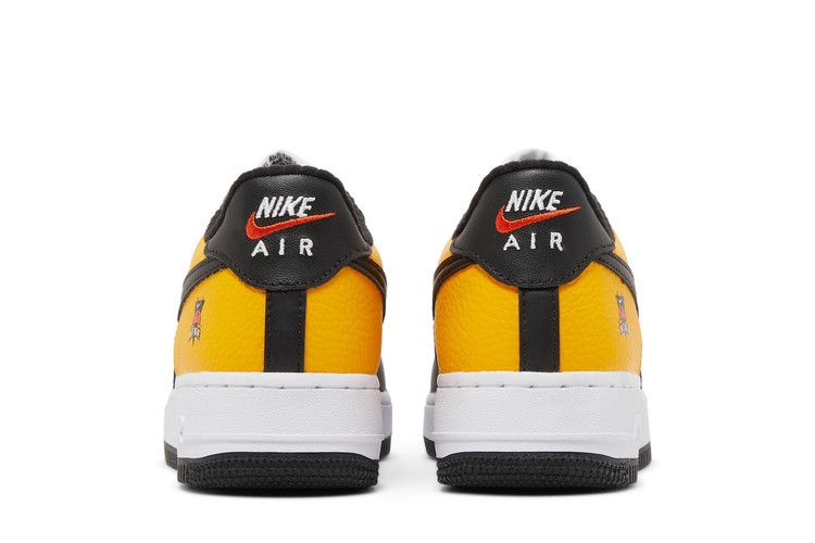 Nike Air Force 1 Low Black Gold Jersey Mesh (GS)