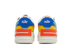 Nike Air Force 1 Low Shadow Sail Game Royal Rush Orange University Blue (Women's)