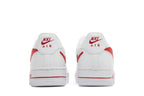 Nike Air Force 1 Low White Red Cut-Out Swoosh (GS)
